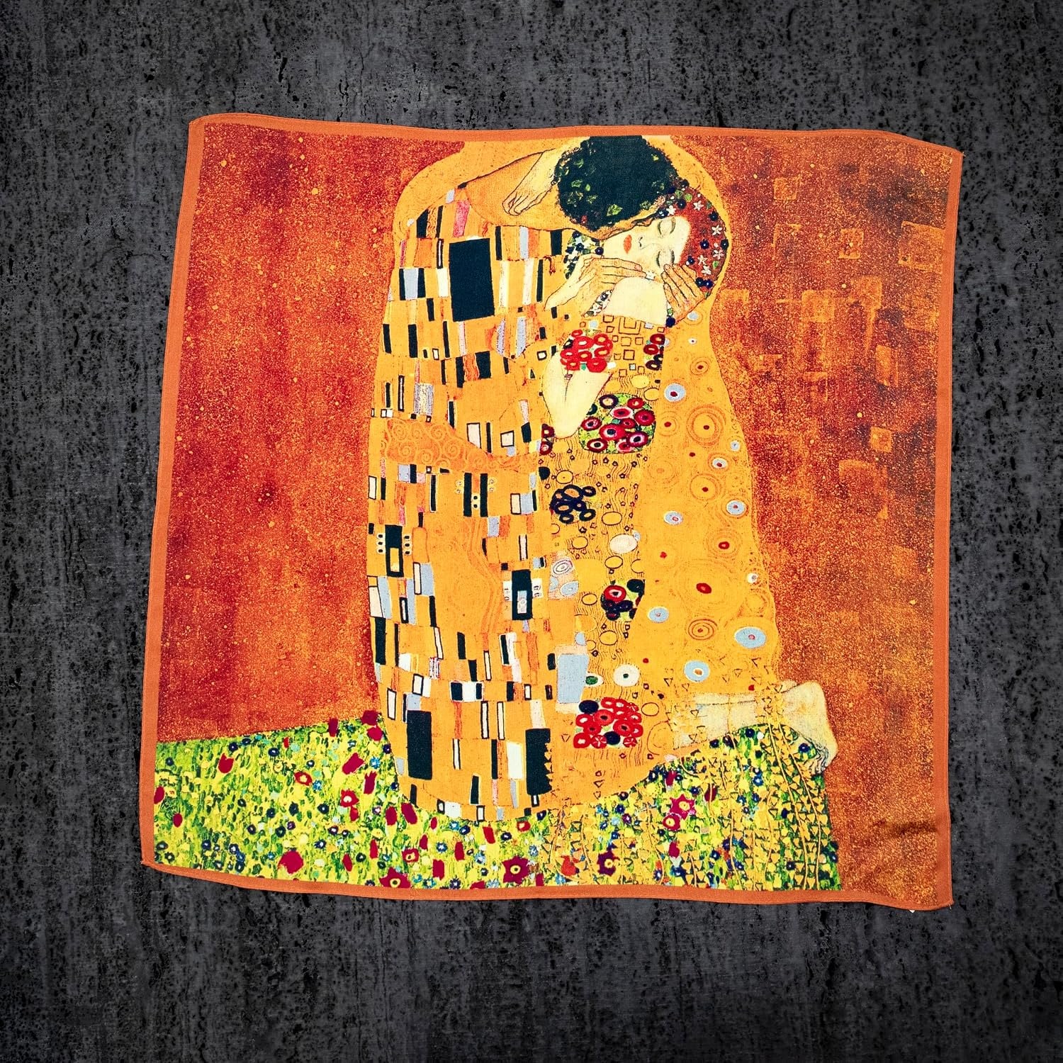 Small Square Mulberry Silk Scarf 53cm: image 3