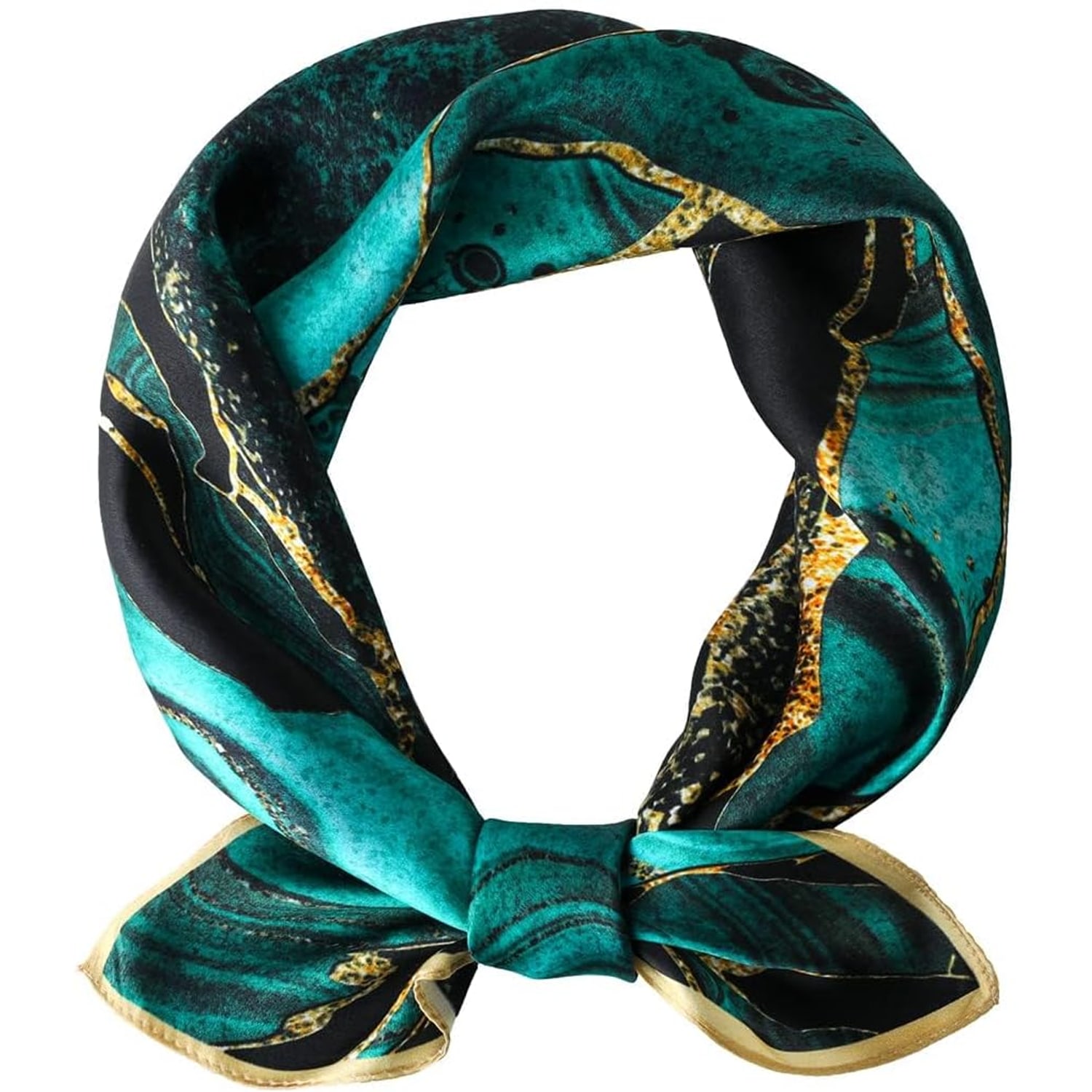 Square Mulberry Silk Hair Scarf 68cm