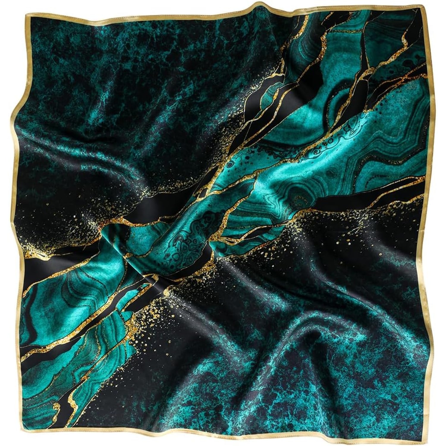 Square Mulberry Silk Hair Scarf 68cm