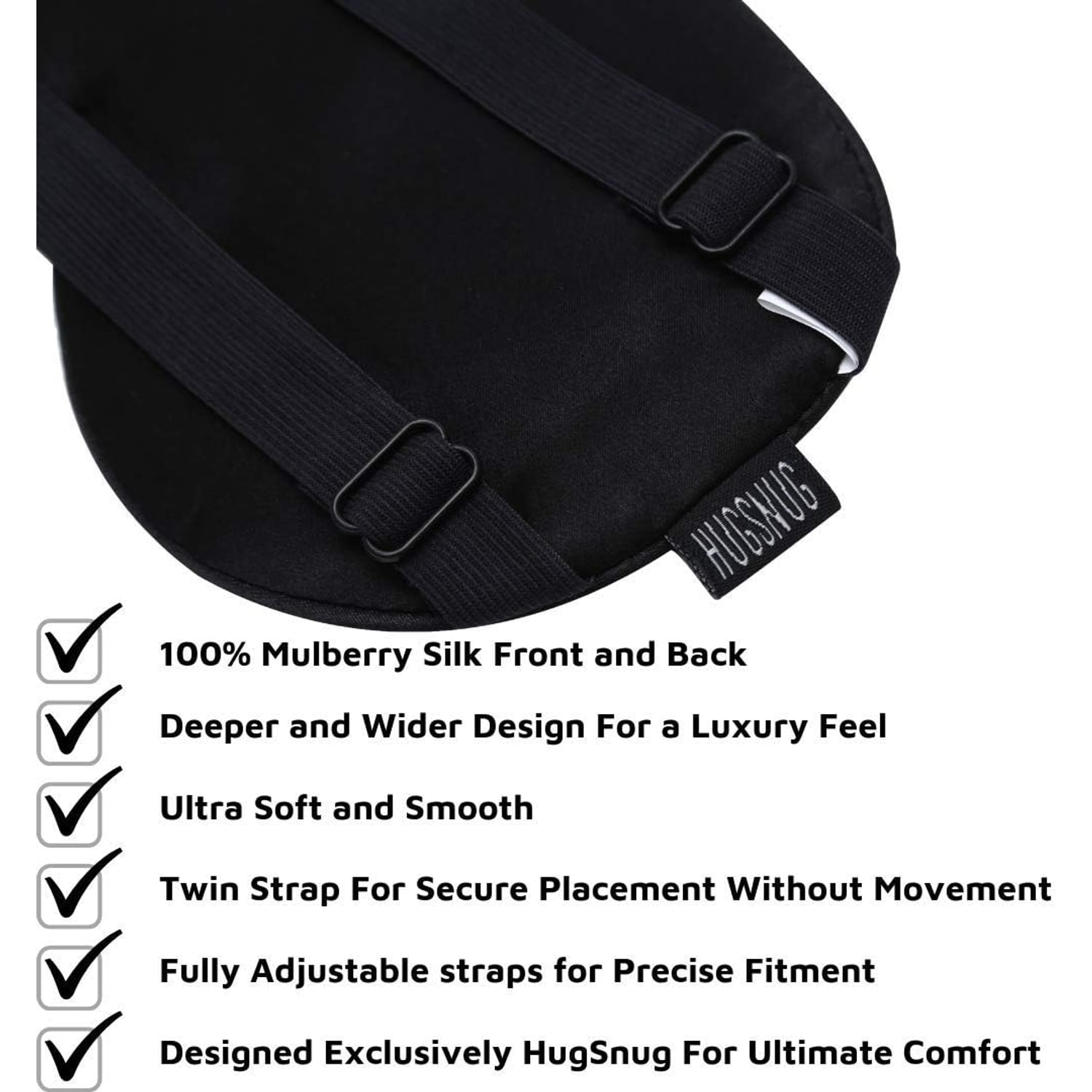 19 Momme Mulberry Silk Sleeping Mask: image 2
