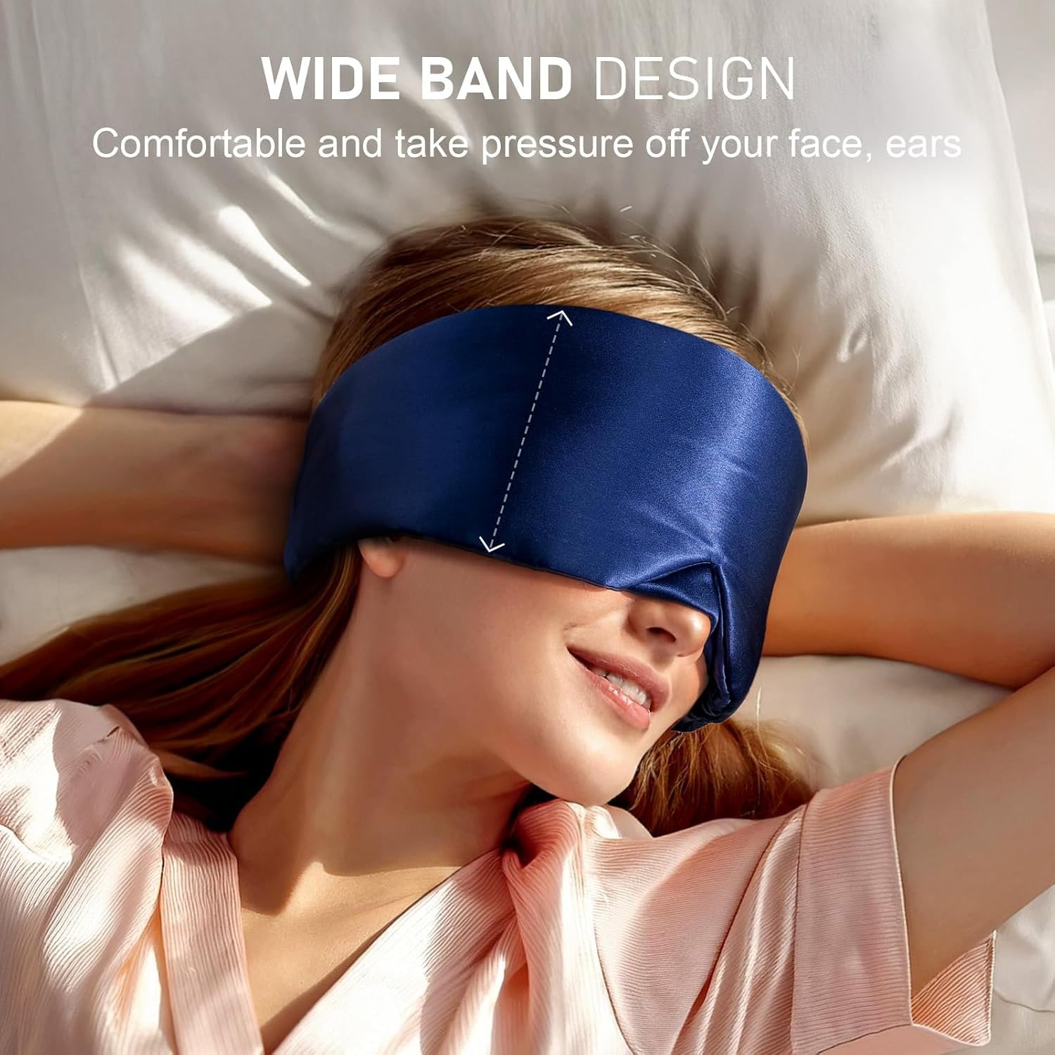 22 Momme Silk Sleep Mask for Side Sleepers