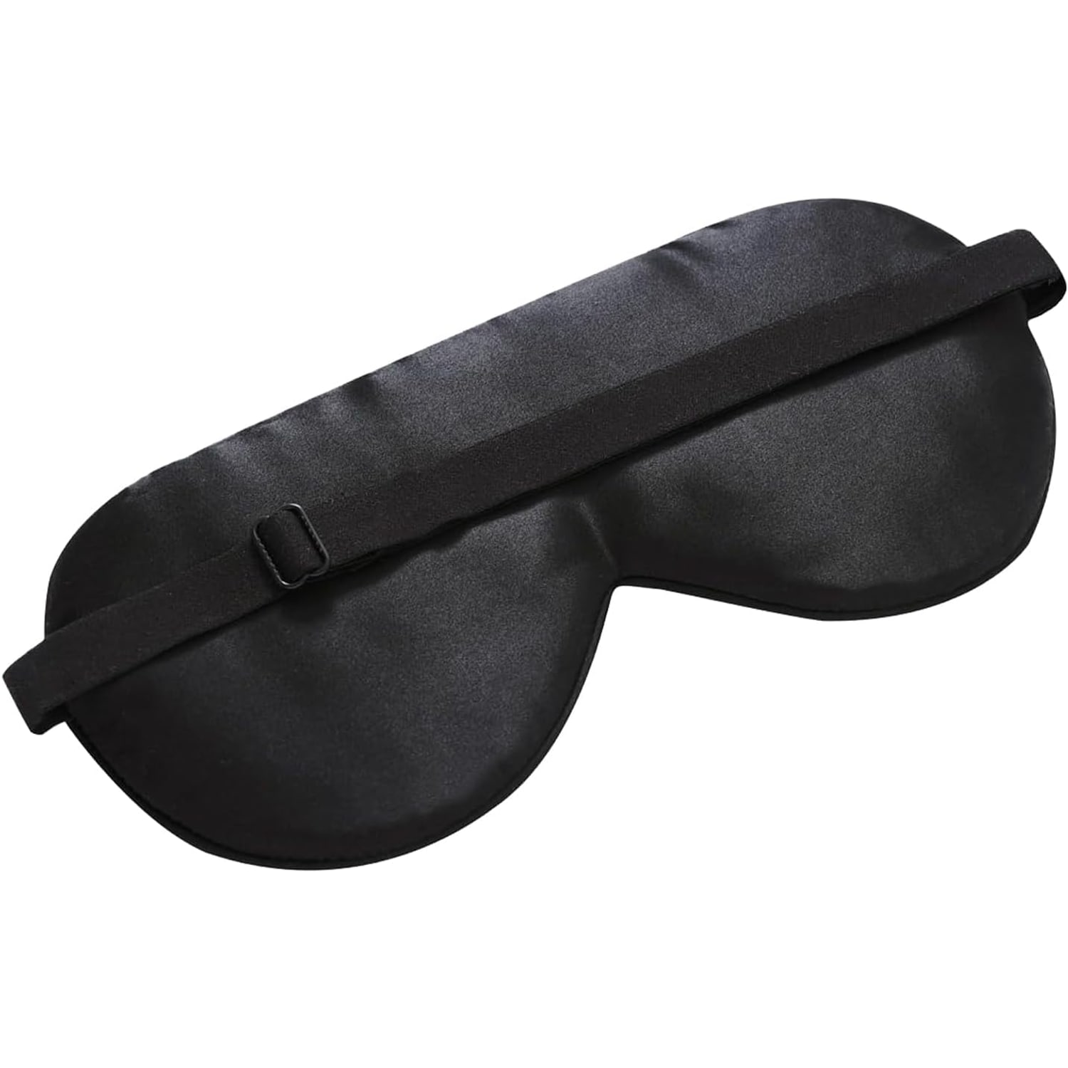 Classic Black Mulberry Silk Sleep Mask: image 2