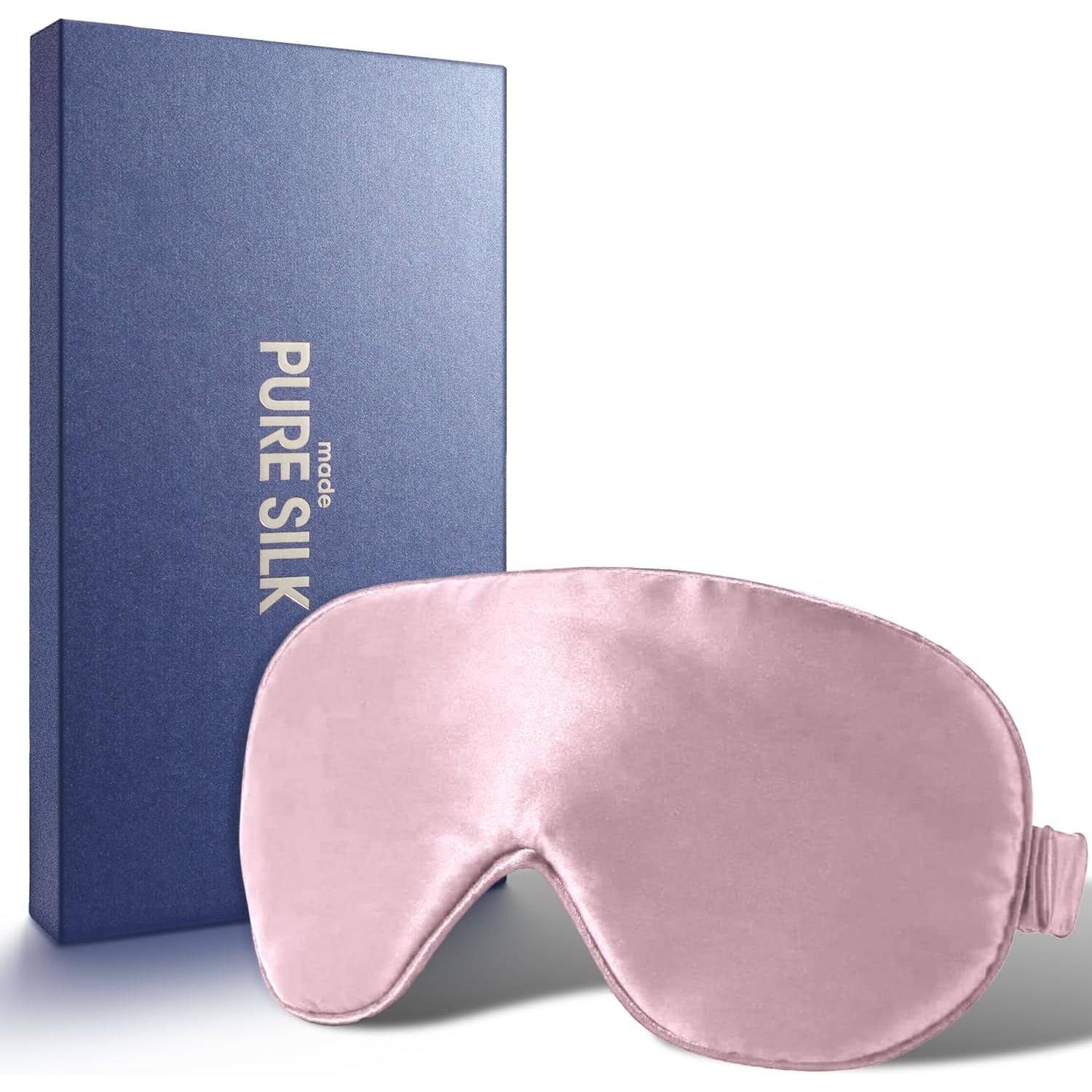 Pink 19 Momme Mulberry Silk Eye Mask with Gift Box